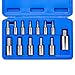Neiko 10074A Hex Bit Socket Set, Metric, 2mm to 14mm | 13-Piece Set, S2 and Cr-V Steel, 1/4&rdquo;, 3/8&rdquo; and 1/2-Inch Drive primary