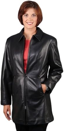 Reed Women S Soft Lamb Skin Leather Coat At Amazon Women S Coats Shop