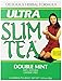 Ultra Slim Tea, Double Mint, Tea Bags, 24 Count Box