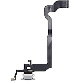 Risidamoy Dock Connector Charging Port Replacement for iPhone X | Charge Port Headphone Jack Flex Cable Fix USB Microphone Antenna Assembly Repair for iPhone 10