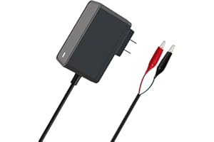 Bouge 6V Battery Charger for Moultrie, ExperPower, Motorcycle, Wildgame Innovations, Mighty Max, Deer Feeder Batteries