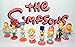 The Simpsons Deluxe Party Favors Goody Bag Fillers Set of 8 Funny Mini Bobblehead Figures with Homer, Marge, Bart, Sideshow Bob and More!