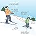 Slope Ropes® Kids Ski Trainer | The Easiest Way Kids Learn to Ski. (Yellow/Blue)