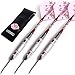 CUESOUL Steel Tip Darts 22g with Black Dart Case 3pcs/Set
