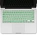 Kuzy Metallic Keyboard Cover for MacBook Pro and MacBook Air, Green (M.Green.Key)