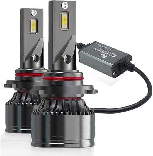 9005 led headlight bulbs xiphoer canbus ready hb3 conversion kit 16 000lm for high low beam with cooling fan 6500k white