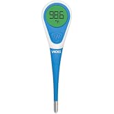 Vicks ComfortFlex Digital Thermometer &ndash; Accurate, Color Coded Readings in 8 Seconds - Digital Thermometer for Oral, Rectal or Under Arm Use