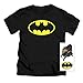 Popfunk Juvenile Batman Classic Logo T Shirt & Stickers (5/6) Black