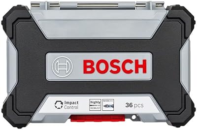 Bosch Professional 36 Pieces Impact Driver Bit Set with Impact Control