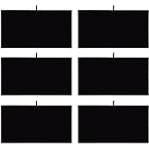 MOOCA 6 Pcs Set Jewelry Display Tray Pad Jewelry Display Tray Insert Accessory for Jewelries, 14 W x 7 1/2 D in, Black Velvet