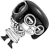 ZURWTCH Pix Monsters, Inc. Door Dangle Charm Fit Women Bracelet Necklaces Fashion Gifts 925 Sterling Silver DIY Jewelry