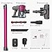 Cordless Vacuum, ONSON Cordless Stick Vacuum Cleaner, 20KPa Powerful Cleaning Lightweight 2 in 1 Handheld Vacuum with Rechargeable Lithium Ion Battery (Purple)