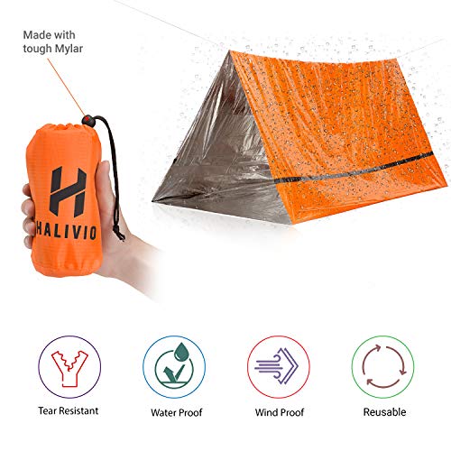 Halivio Emergency Tent/Emergency Blanket for Emergency Shelter
