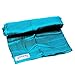 Cloudz Cozy Compact Airplane Travel Blanket for Your Flight, Car, Camping, Home or Comforting Warmth Anywhere! - Sky Blue