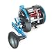 [New Year Deal] Piscifun High Speed Conventional Levelwind Trolling Reels Saltwater Level Wind Fishing Reels Right Handed Offshore Heavy Duty Salt Water Lever Drag Casting Reel Blue
