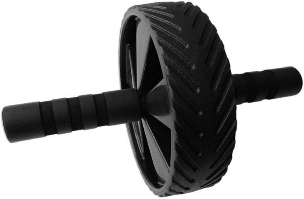 Multifunctional Abdominal Muscle Wheel Ab Abdominal Muscle Roller Silent Super Large Round Abdominal Muscles Fitness Shaping Bel Black