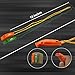 VNSUPERTRAMP Emergency Whistle with Long Lanyard 18 Inches and Large Clip - Premium ABS Plastic Super Loud for Boating Kayaking Hiking with Exclusive Survival E-Book Included (2 Pack/4 Pack)