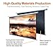 Electric Motorized Projector Screen 100 inch 16:9 HD Diagonal with Remote Control, Wall/Ceiling Mounted Electric Movie Screen with Wrinkle-Free Design, Great for Home Office Theater TV Usage