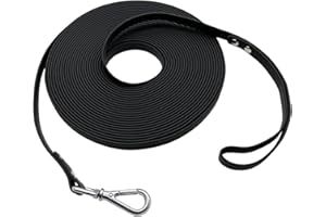 NIMBLE Long Dog Leash Waterproof Recall Training Lead Outdoor Long Line Great for Training, Beach, Play, Camping, or Backyard