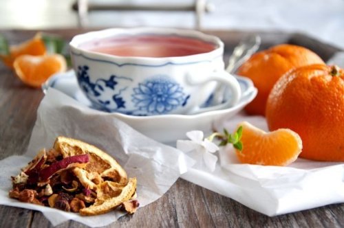 Früchtetee Wildorange 1000 g – Bild 3