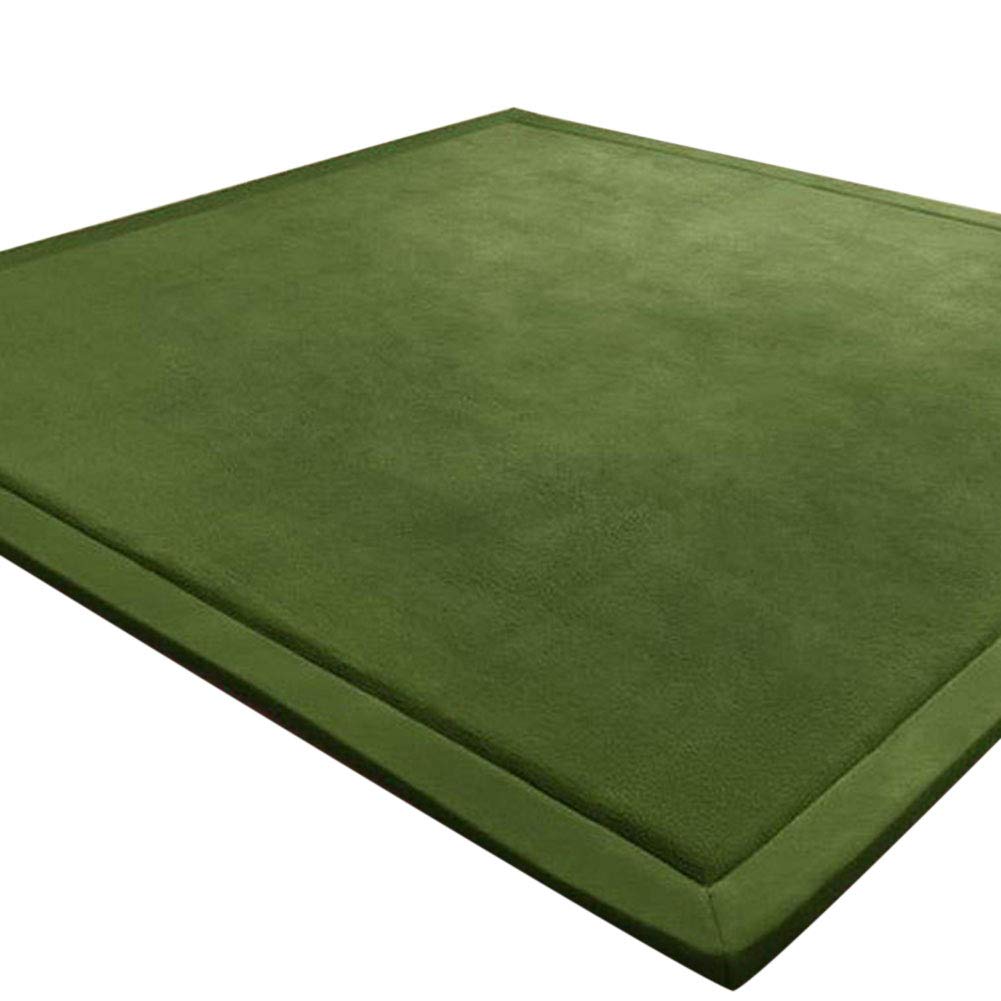 LEHOUR Coral Velvet Tatami Rugs Baby Safe Hairless Carpets Kids Playing