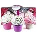 Bath Bomb Set of 3 Cupcakes Fizzy Lush Bath Bombs with Coconut Oil and Shea Butter Makes Spa Relaxation Bath Set