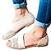 Dellytop Womens Open Toe Flat Sandals Side Cut Out Slip-on Ankle Booties Flats