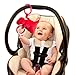 Manhattan Toy Company (Set of 3) Newborn Baby Toys Plush Jiggle Hanging Toys for Babies Teething