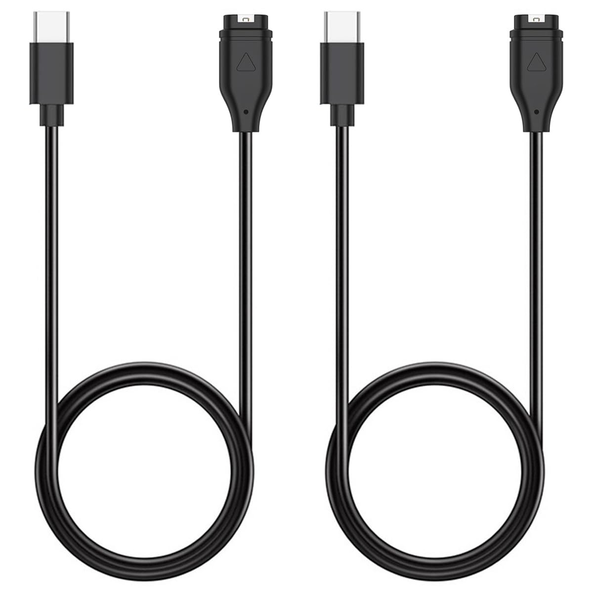 Charger for Garmin Watch - Vivoactive 6 5 4, Fenix 8 7X 6, Venu 3s 3 2 X1, Instinct 3 2 E, Forerunner 165 265 965, Approach S70 S62 S50 S44, Epix Pro 2, Quatix, Tactix 8 7, Enduro (2Pack)