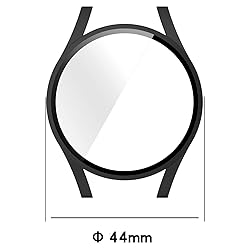 MOTONG PC Protective Watch Case Cover with Tempered