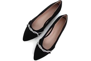 TN TANGNEST Women Fashion Bowknot Flats Comfort Pointed Toe Dress Shoes