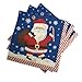Christmas Paper Plates Napkins and Cups with Santa-- Great for Parties