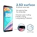 [2 Pack] OnePlus 5T Screen Protector, Fljie Full Coverage Curved Tempered Glass Screen Protector Film [HD Clear][Anti-Scratch][9H Hardness][100% Touch Sensitivity] for Oneplus 5T (Black [2 Pack])