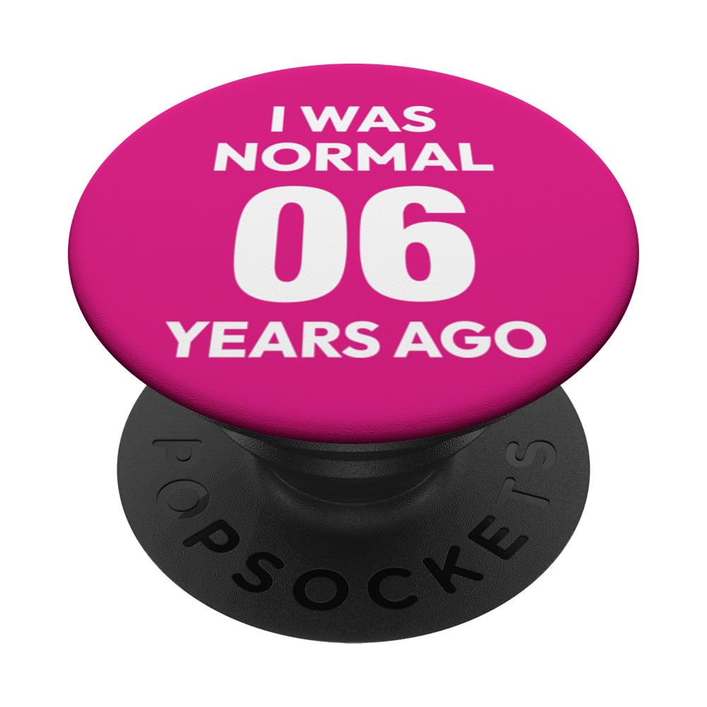 6th Wedding Anniversary For Couples Matching Funny 6 Years PopSockets Swappable PopGrip