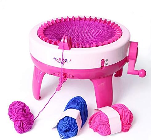 Round Professional 40 Needles Large Hand Knitting Machine Weaving Loom Kit Includes Yarn Needles Accessories for Adults Kids