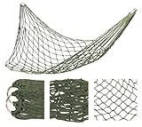 ZLHY Outside Nylon Rope Hammocks Bedroom Mesh Swings Thick and Thick Mesh Bed Nets Leisure Camping Hammocks