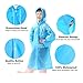 Rain Ponchos 4 Pack Family Combo with Hood and Sleeves, Reusable Emergency Portable Rain Poncho for Adults & Kids, Camping, Hiking, Traveling, Backpacking (B group)