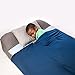 Fun and Function's Snuggle Sheet Sensory Compression Bedsheet for Kids - Helps Children with Special Needs - Breathable, Stretchy Material Stays in Place (Blue, Twin)