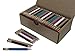 Beacon-Ridge Half Pencils with Eraser, Golf, Classroom, Pew, 2, Hexagon, Sharpened, Box of 144. Colors: Eight Mixed Classics