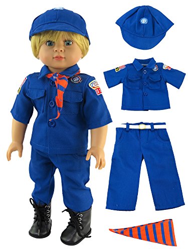 Cub Scout Boy Scout Outfit for 18 Inch Dolls | Fits 18