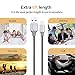 Compatible with iPhone Charger, ilikable 3 Pack 3ft 8Pin Phone Charger to USB Cable Nylon Charging Cable Cord Compatible iPhone 8 8 Plus 7 Plus 6s 6 Plus SE 5s 5c iPad Mini Air iOS Device (Black)
