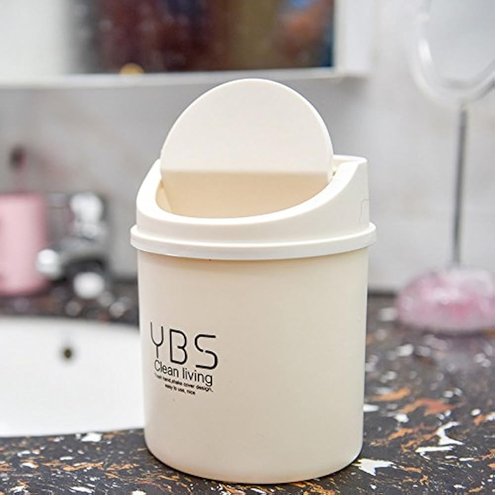 Animal Pet Trash Cans Cat Litter Waste Recycle Bin Round Office Kitchen