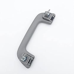 Krobelus Auto Roof Pull Handle Grab Rail Grey with