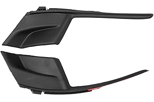 FZJDSD Windshield Wiper Cowl Cover Trim 2PCS Left & Right Compatible with Toyota Sienna 2011-2020 Replaces 53866-08020 53867-08020 Wiper Cowl Trim Panel Side Fender Hood End Caps