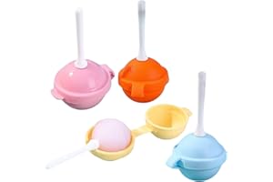 Sucker Molds Hard Candy | Jellies Mould - Reusable Silicone Non-Stick Mold Decor Tool for Lollipop Candy Chocolate Cake Bakin