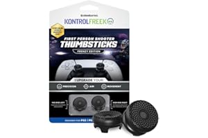 KontrolFreek FPS Freek Frenzy Performance Thumbsticks for PlayStation 4 (PS4) and PlayStation 5 (PS5) | 1 High-Rise, 1 Mid-Ri