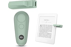 RF Remote Control Page Turner for Kindle Paperwhite, Remote Page Turner for Phone iPad iOS Android Tablets Taking Reading Nov