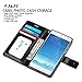 J&D Case Compatible for Moto Z2 Play Case, [Wallet Stand] [Slim Fit] Heavy Duty Shockproof Flip Cover Wallet Case for Motorola Moto Z2 Play Wallet Case - [Not for Moto Z Play/Moto Z3 Play] - Aqua