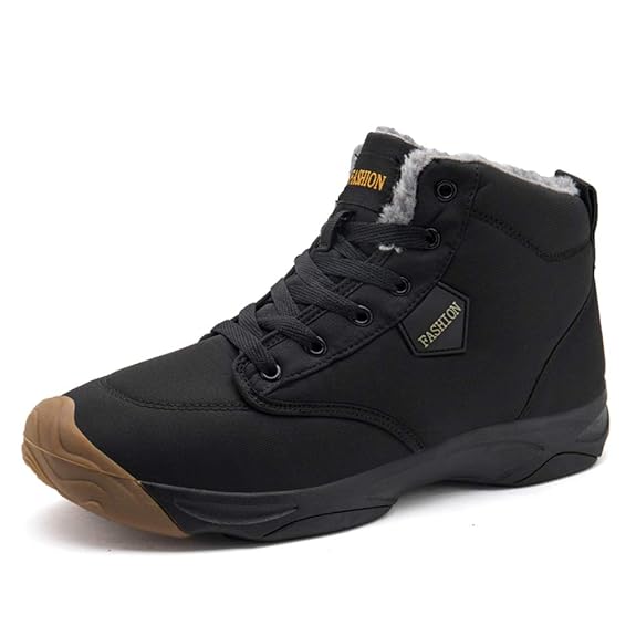 LiYa Winterschuhe Damen Herren Wasserdicht Winterstiefel Warm Gefüttert Schneestiefel Rutschfest Outdoor Boots Winter Schuhe 