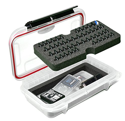 PHIXERO 18 Slots Portable SD Card Holder Case, Memory Card Case, Memory Card Holder